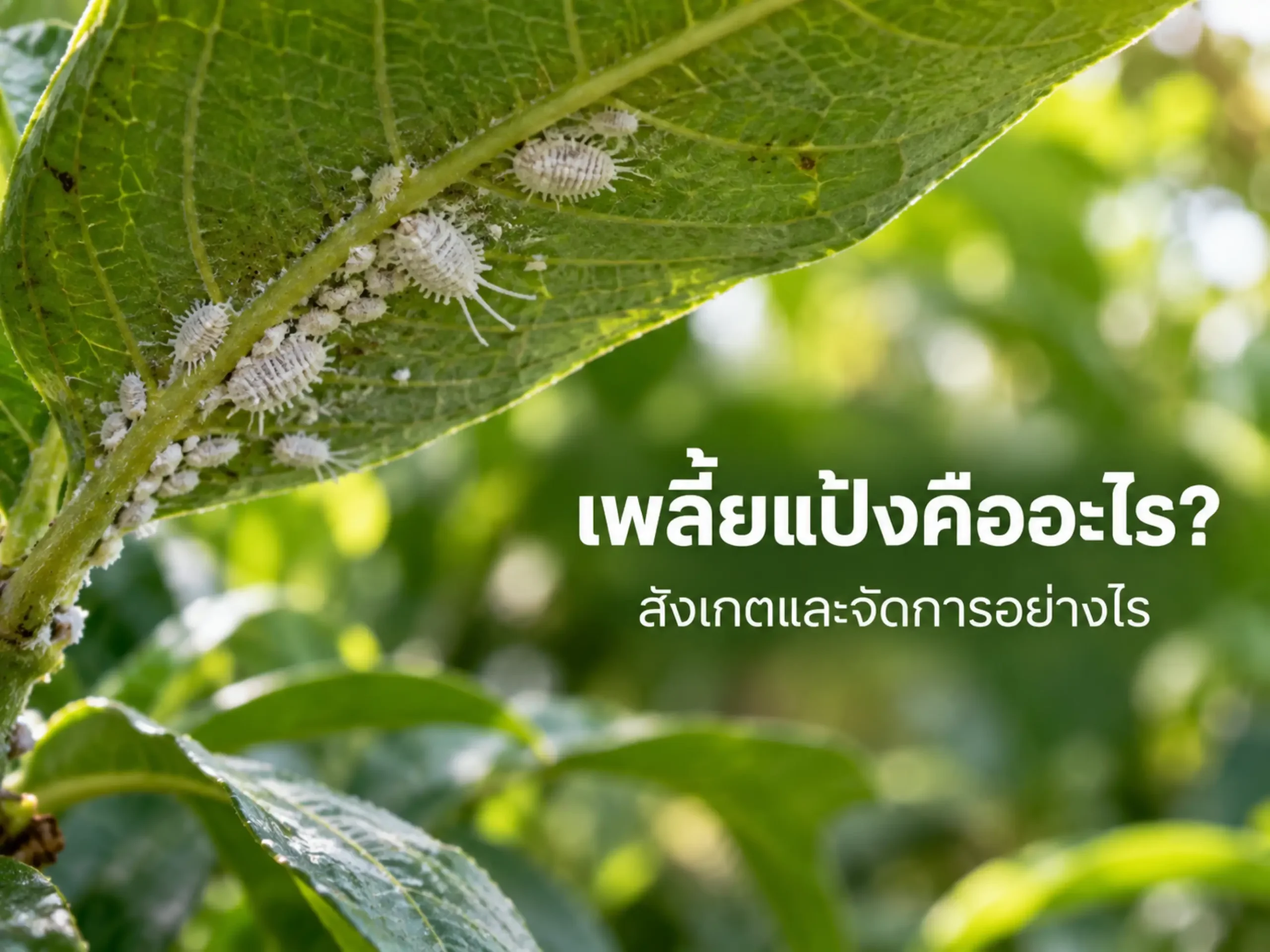 เพลี้ยแป้งคืออะไร? วิธีสังเกต สาเหตุการระบาด และแนวทางกำจัดอย่างเป็นระบบ 1 2971 mealybugs Horizontal