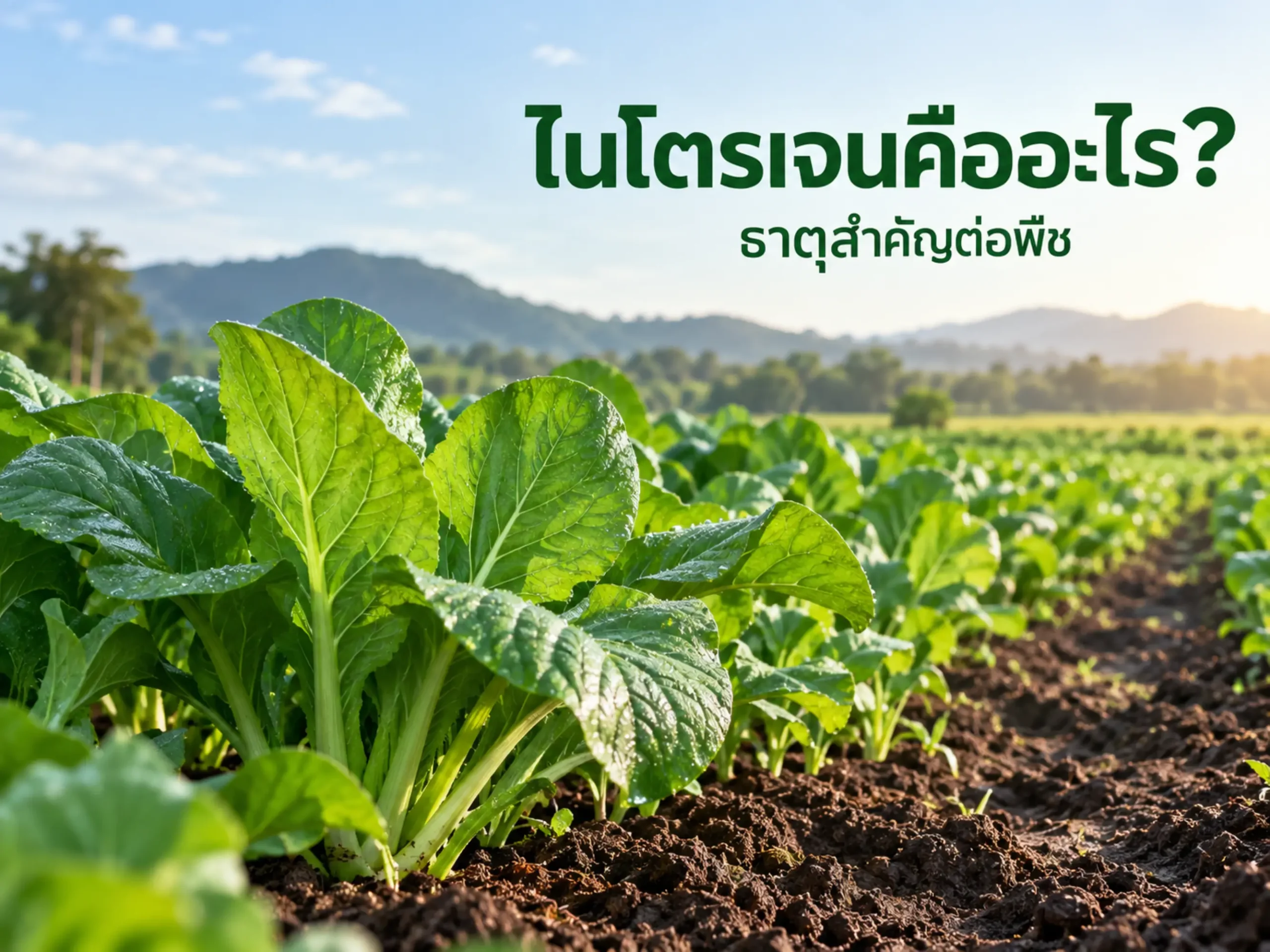 ไนโตรเจนคืออะไร? ทำความรู้จักธาตุสำคัญที่มีบทบาทต่อสิ่งมีชีวิต การเกษตร และอุตสาหกรรม 1 870 nitrogen Horizontal