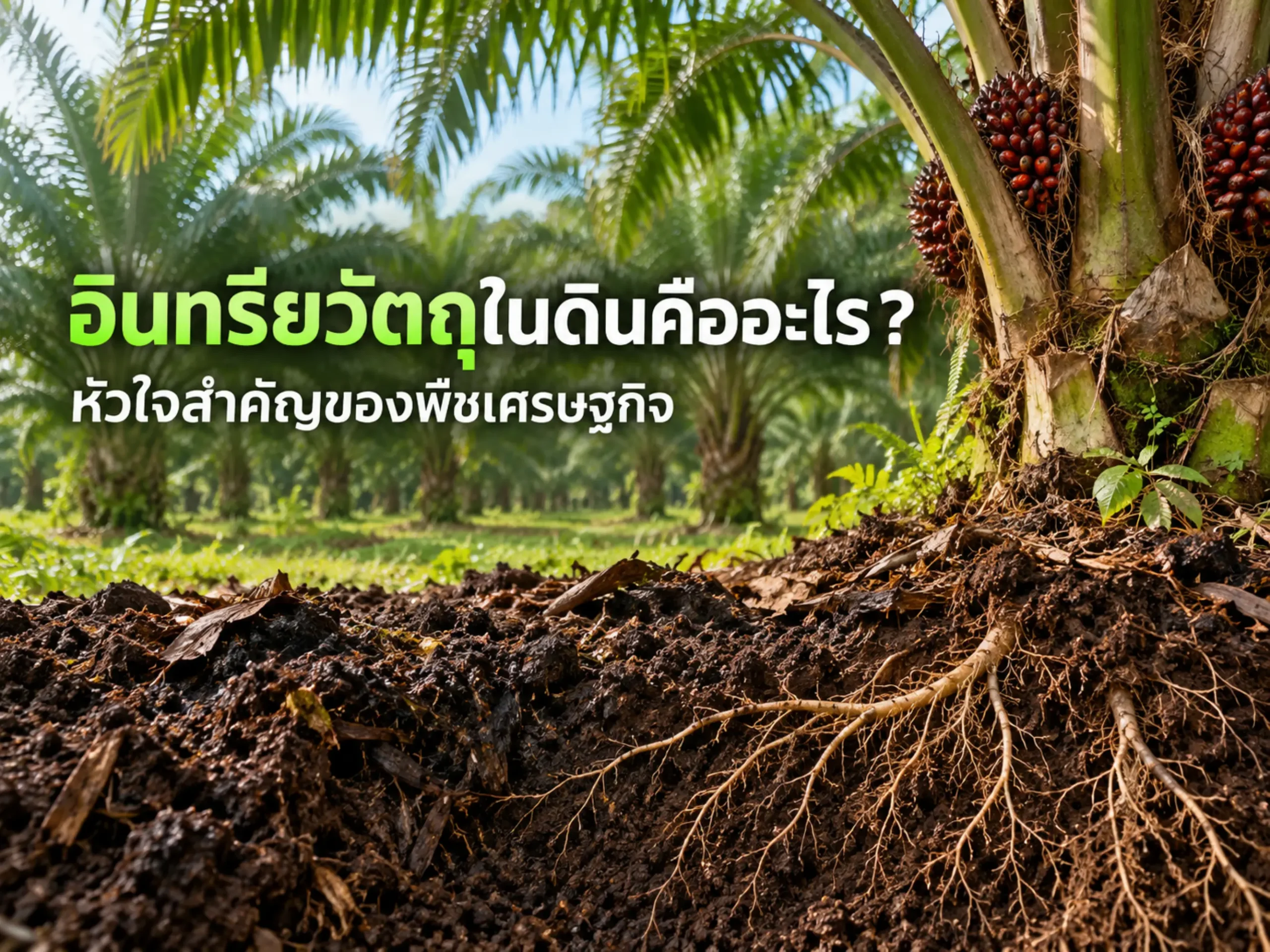 9037 soil organic matter oil palm economic crops Horizontal