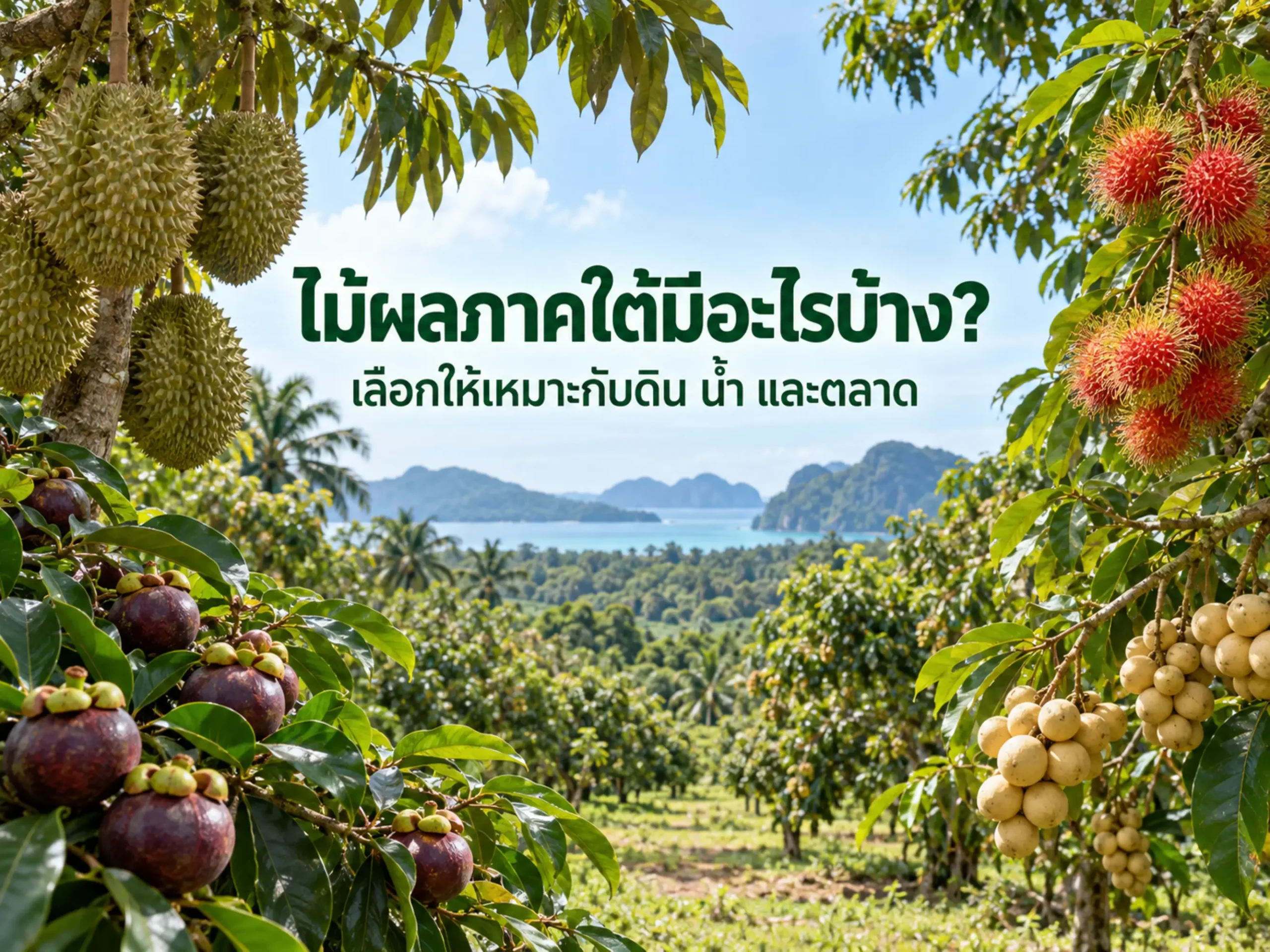 9179 fruit trees southern thailand Horizontal